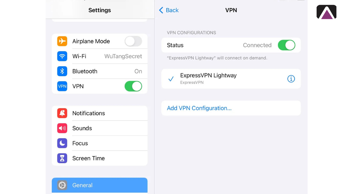 كيفية إيقاف أو إزالة الـVPN من جهاز iPhone