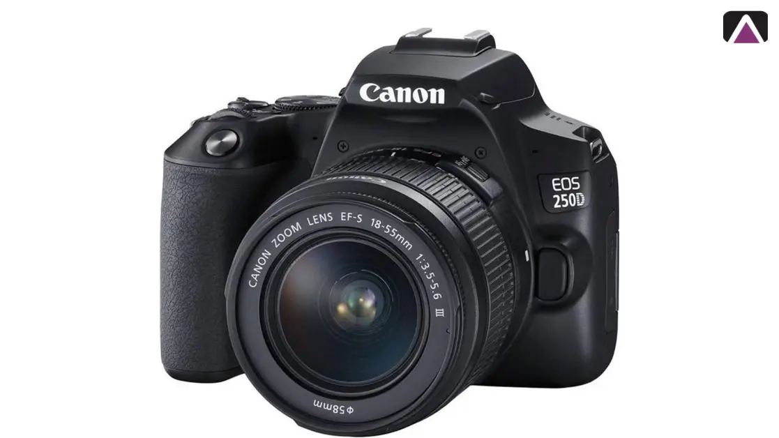 كانون EOS 250D DSLR مع عدسة 18-55 ملم
