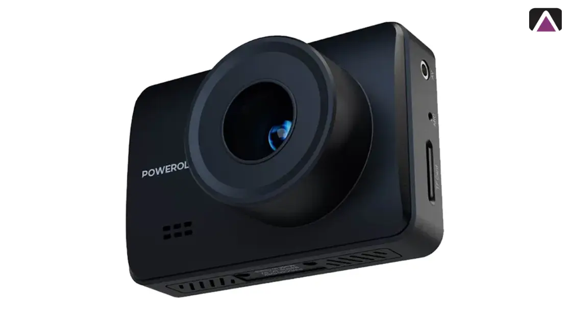 Powerology Dash Camera HD Display: داش كام عملي بشاشة IPS