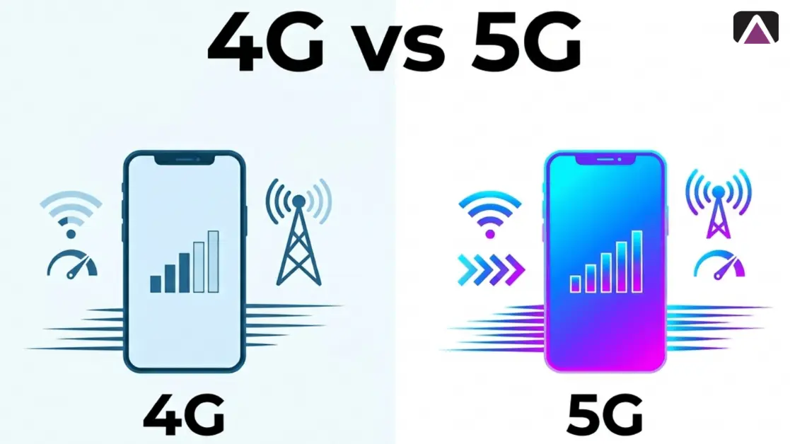 ما الفرق بين 4G و5G؟